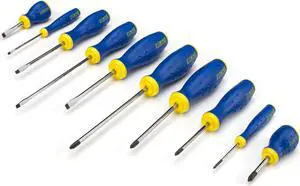 Estwing 10 Pc. Phillips and Slotted Screwdriver Set 42451