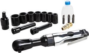 STEELMAN 130K 3/8-Inch Drive Air Ratchet 16-Piece Kit
