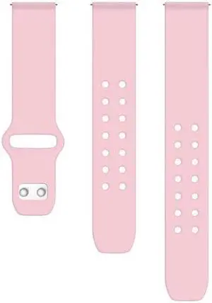 Quick Change Silicone Sport Band 20mm Pastel Pink