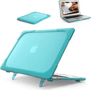 MacBook Pro 13 Inch Case 2017 & 2016 Release A1706 A1708 Protective Cover Shell Ultra Slim Rubberized Hard Case Cover with Kickstand For Apple Macbook Pro 13" with / without Touch Bar and Touch ID