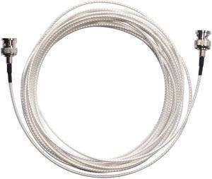 WERLEO16.4Ft(5M) 3G HD-SDI Cables 75 Ohm SDI BNC Male Silver-plated Coax Cable BNC to BNC Cable