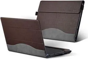 WERLEO Lenovo Yoga Book Case PU Leather Folio Stand Cover For Lenovo Yoga Book 2-in-1 10.1 Inch Tablet