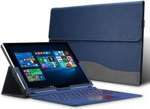 2018 New Surface Pro 6 Case / Pro 5 Case / Pro 4 Case / Pro 3 Case with Pen Holder Smart Folio Case Stand Cover for Microsoft Surface Pro 2017 Pro 5 Pro 4 Pro 3 Compatible with Type Cover Keyboard