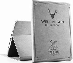 iPad 9.7 2018 2017 Case / iPad Air 2 Case / iPad Air Case Slim Leather Stand Cover Shell Lightweight Multi-Angle Viewing Folio Cover with Auto Sleep/Wake for Apple iPad 6th / 5th Gen iPad Air 2