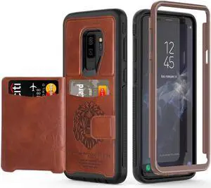 Galaxy S9 Plus Wallet Case Samsung S9 Plus Wallet Case with Card Holder Slots Shockproof Protective Case for Samsung Galaxy S9 Plus 6.2 inch (2018)
