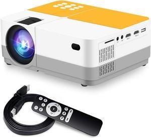 Werleo Video Projector Home Theater Projector 3600 Lumens Native 720P LCD Mini Projector 180" 55000 Hours Support 2K HDMI/VGA/AV/USB/SD Card/Headphone Compatible with Fire TV Stick Home Theater PS4