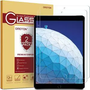 WERLEO [2 Pack] Screen Protector for iPad Air 3 10.5 inch 2019 / iPad Pro 10.5 - Tempered Glass/Apple Pencil Compatible / Scratch Resistant