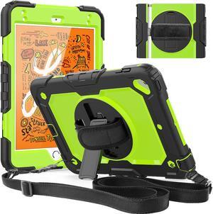 Werleo iPad Mini 5 Case 2019 with Pencil Holder Full Body Shockproof Cover with 360 Degrees Stand Hand Strap and Shoulder Strap for ipad Mini Mini 5 2019 / iPad mini 4 case