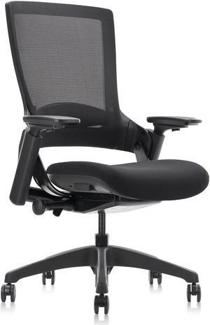 CLATINA 247 Series High Back Ergonomic Office Desk Chairs and Mesh Executive Chairs with Back Support, Black