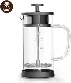 TIMEMORE French Press Coffee Maker Double Filter Mesh 350ml