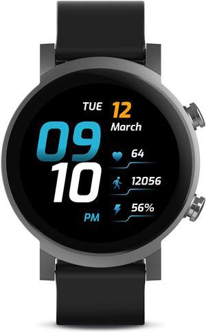 Ticwatch E3 Smart Watch Mens Wear OS by Google Watch iOS and Android Compatible Watch Qualcomm Snapdragon Wear 4100 Platform Health Monitor Fitness Tracker GPS NFC Mic and Speaker IP68 Waterproof