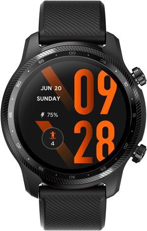 TicWatch Pro 3 Ultra GPS Smartwatch Qualcomm SDW4100 and Mobvoi Dual Processor System Wear OS Smart Watch for Men Blood Oxygen IHB AFiB Detection Fatigue Assessment 345 Days Battery NFC Mic Speaker