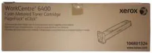 Xerox Workcentre 6400 Cyan Metered Toner Cartridge