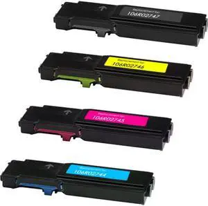 Xerox WorkCentre 6655 High Capacity Toner Cartridge Set (06R02744, 106R02745, 106R02746, 106R02747)
