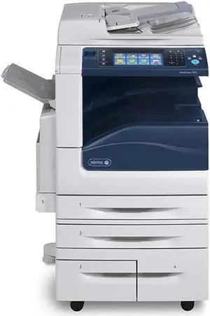 Xerox WorkCentre 7845 Multi-Function Color Copier/Printer 45 PPM with Booklet Maker Finisher!