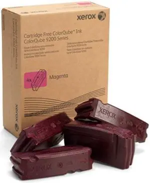 Xerox ColorQube 9201, 9202, 9203, 9301, 9302, 9303 Magenta Solid Ink, 4 Sticks (108R834)