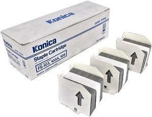 Staple Cartridge, Box of 3 for Konica Minolta 4448-121 FN100 / FN102 / FN104 / FN112 / FN113 / FN115 / FN122 / FN4 / FN500 / FN502 / FN503 / FN504 / FN6 / FN7 / FS103 / A / FS104A / FS105 / FS106 / FS Staple Cartridge, Box of 3 for Konica Minolta 4448-121 FN100 / FN102 / FN104 / FN112 / FN113 / FN115 / FN122 / FN4 / FN500 / FN502 / FN503 / FN504 / FN6 / FN7 / FS103 / A / FS104A / FS105 / FS106 / FS