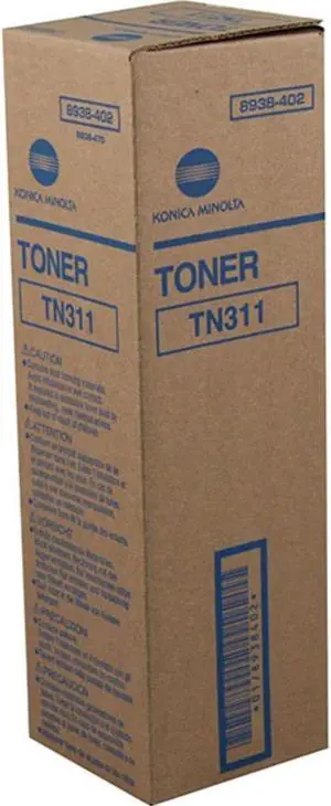 Black Toner Cartridge for Konica Minolta 893-8402 bizhub 350, bizhub 362, Genuine Konica Minolta Brand