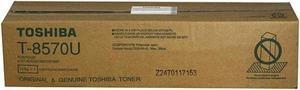 Black Toner Cartridge for Toshiba T-8570U E STUDIO 557, E STUDIO 657, E STUDIO 757, E STUDIO 857, Genuine Toshiba Brand