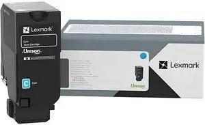 Lexmark 81C1XC0 Cyan Extra High Yield Toner Cartridge