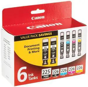 PGI-225/CLI-226 6 Color Value Pack