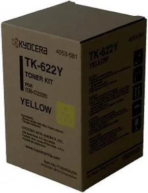 Kyocera TK-622Y Yellow Toner Cartridge