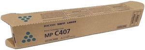 Cyan Toner Cartridge for Ricoh 842208 MP C407, Genuine Ricoh Brand