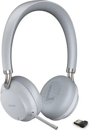Yealink BH72-Lite Bluetooth Headset Teams Light Gray USB-A