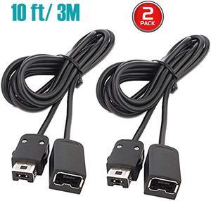 NES Classic Controller Extension Cable 3M / 10ft (2-PACK),SNES Extension Power Cord for Super Nintendo SNES Classic Edition Controller (2017) and Mini NES Classic Edition (2016)