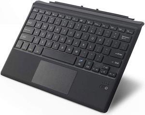 Werleo Bluetooth Trackpad Keyboard Type Cover for Microsoft Surface Pro 7 / Surface Pro 6 / Surface Pro 5 2017 / Surface Pro 4 / Surface Pro 3 2014 Keyboard Case - Detachable Wireless Type Keyboard