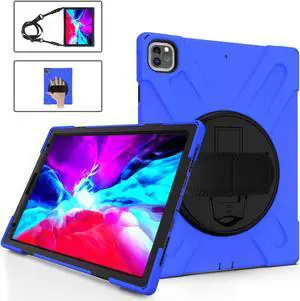 iPad Pro 12.9 Case 2020 & 2018 Shockproof 360 Degree Rotatable Kickstand Protective Cover for iPad Pro 12.9" 4th Gen 2020 / 3rd Gen 2018
