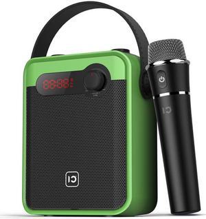 Bluetooth Voice Amplifier 25W Portable Outdoor Bluetooth Speaker With Rechargeable Wireless Handheld Microphone Supports TWS FM AUX USB TF Card Perfect for Teaching Karaoke Live Performance Party Meet