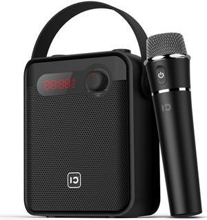 Bluetooth Voice Amplifier 25W Portable Outdoor Bluetooth Speaker With Rechargeable Wireless Handheld Microphone Supports TWS FM AUX USB TF Card Perfect for Teaching Karaoke Live Performance Party Meet
