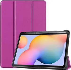 Case for Galaxy Tab S6 Lite 10.4 inch PU Leather Smart Cover with Stand & Pen Holder for Samsung Galaxy Tab S6 Lite 10.4 2020 2022 SM-P610/P613/P615/P619