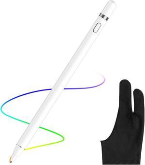 Stylus Pens for Touch Screens 1.45mm High Precision and Sensitivity Point IPad Pencil Fine Point Active Smart Digital Pen for Tablet Work at iOS and Android Touch Screen