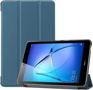 PU Leather Case for Huawei MatePad T8 8.0 inch Model Kobe2-L03 KOB2-L09 Protective Slim Cover with Multiple Viewing Angles Stand