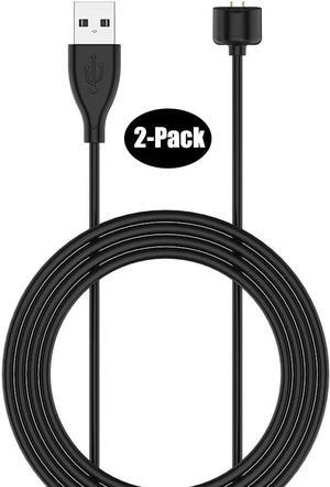 2-Pack Replacement Charging Cable for Xiaomi Mi Band 5 USB Charging Charger Adapter
