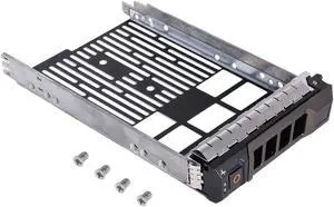 3.5" F238F SAS SATA SATAu Hard Drive Caddy Tray Compatible with DELL PowerEdge R710 R610 R515 R510 R415 R410 R320 R310 T710 T610 Part Number: 0F238F F238F X968D 0X968D G302D 0G302D