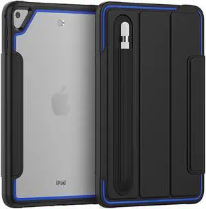 iPad Mini 5 Case iPad Mini 4 Case Smart Protective Cover Auto Sleep Wake with Stylus Holder Three Layer Drop Protection Heavy Duty Stand Case for iPad Mini 5th / 4th Generation