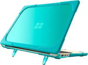 Surface Laptop 3 15 inch Case with Keyboard Cover [Heavy Duty] Slim Rubberized Shockproof Hard Cover with Fold Kickstand forMicrosoft Surface Laptop 3 15 inch cover Model 1873