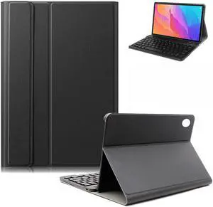 Huawei MatePad T8 8.0 inch Keyboard Case PU Leather Tablet Cover with Detachable Bluetooth Keyboard for for Huawei Matepad T8 Model Kobe2-L03 KOB2-L09 2020