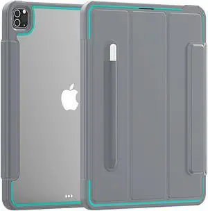 iPad Pro 12.9 inch Case 2020 2018 with Stand / Pencil Holder, Auto Wake/Sleep - Support Pencil Wireless Charging - Smart Protective Cover for iPad Pro 12.9 inch 2020 2018