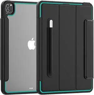 iPad Pro 12.9 inch Case 2020 2018 with Stand / Pencil Holder, Auto Wake/Sleep - Support Pencil Wireless Charging - Smart Protective Cover for iPad Pro 12.9 inch 2020 2018