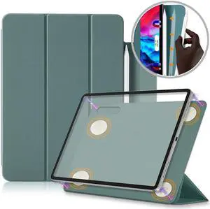 Case for New iPad Air 4 10.9 Inch 2020 4th Generation with Pencil Holder Smart Protective Stand Cover with Auto Sleep Wake