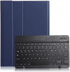 Wireless Keyboard Case for New iPad 8 Generation 10.2 inch 2020 and iPad 10.2 inch 2019  Smart Stand Case with Detachable Keyboard for iPad 10.2 inches 2019 / iPad 8 10.2" 2020