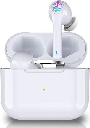 Wireless Earbuds Bluetooth 5.0 in Ear with 40H Cyclic Playtime Bluetooth Earbuds IPX7 Waterproof Touch Control TWS Stereo Headphones Built in Mic Earphone Premium Sound with Deep Bass for Sport