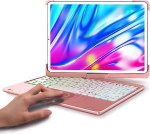 Wireless Keyboard Case for iPad Pro 11 inch 2020 2018 – 360 Rotatable Backlight Touchpad Keyboard Cover with Pencil Holder