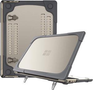 Case for Microsoft Surface Laptop 3 - 15 inch Model 1873 (Released After Oct. 2019), Hard Shell Cover with Foldable Kickstand