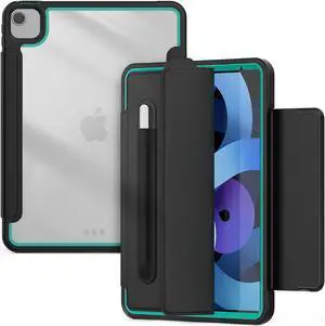 iPad Air 4 10.9 2020 Case with Pencil Holder Smart Stand Cover with Auto Wake Sleep for iPad Air 4th Generation 10.9 Inch Model A2324 A2072 A2316 A2325