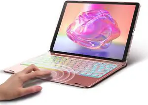 Keyboard Case for New iPad 8th Generation 10.2 inch 2020) / iPad 7th (10.2 2019) / iPad Air 3rd Generation 10.5 2019 / iPad Pro 10.5 2017– Stable Touchpad Function